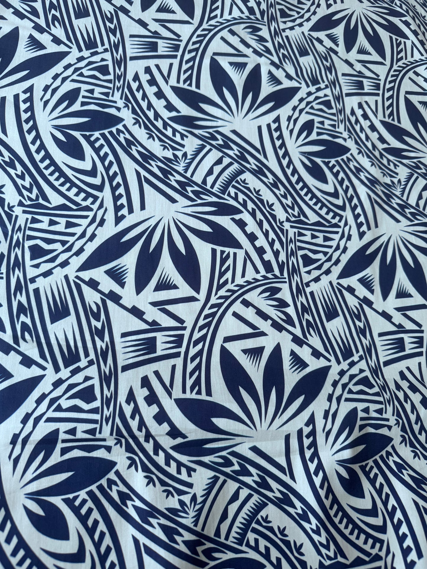 Vunilagi Collection β Pacific Print Poly Cotton Fabric (44β Wide)β sold by the metre