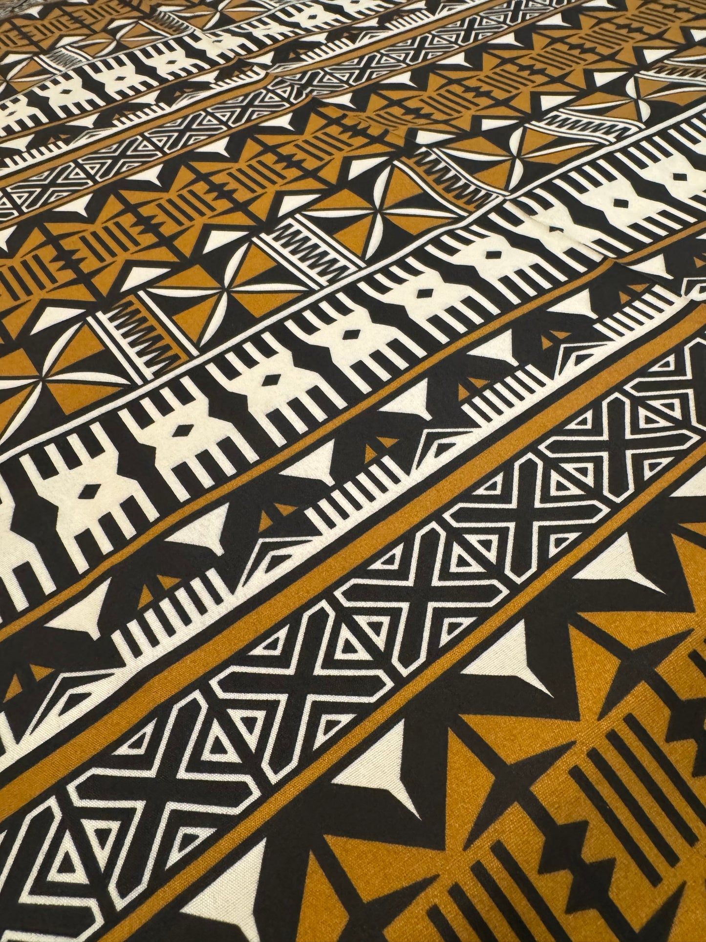 South Pacific Tapa / Masi Poly-Cotton Fabric – 10 Yard Pack