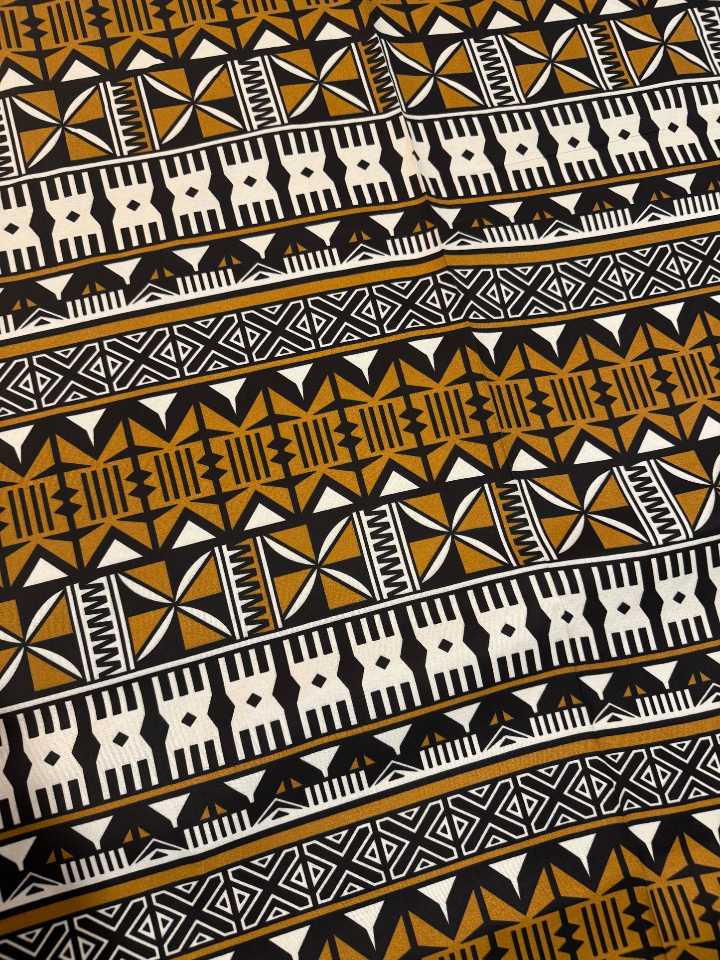South Pacific Tapa / Masi Poly-Cotton Fabric – 10 Yard Pack