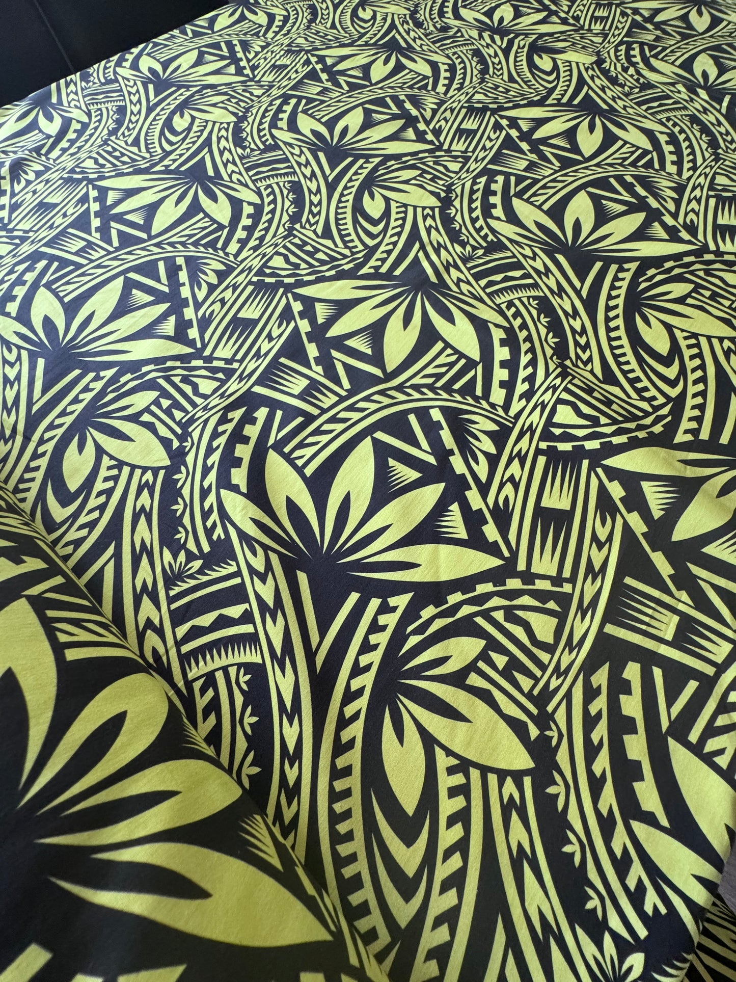 Vunilagi Collection β Pacific Print Poly Cotton Fabric (44β Wide)β sold by the metre