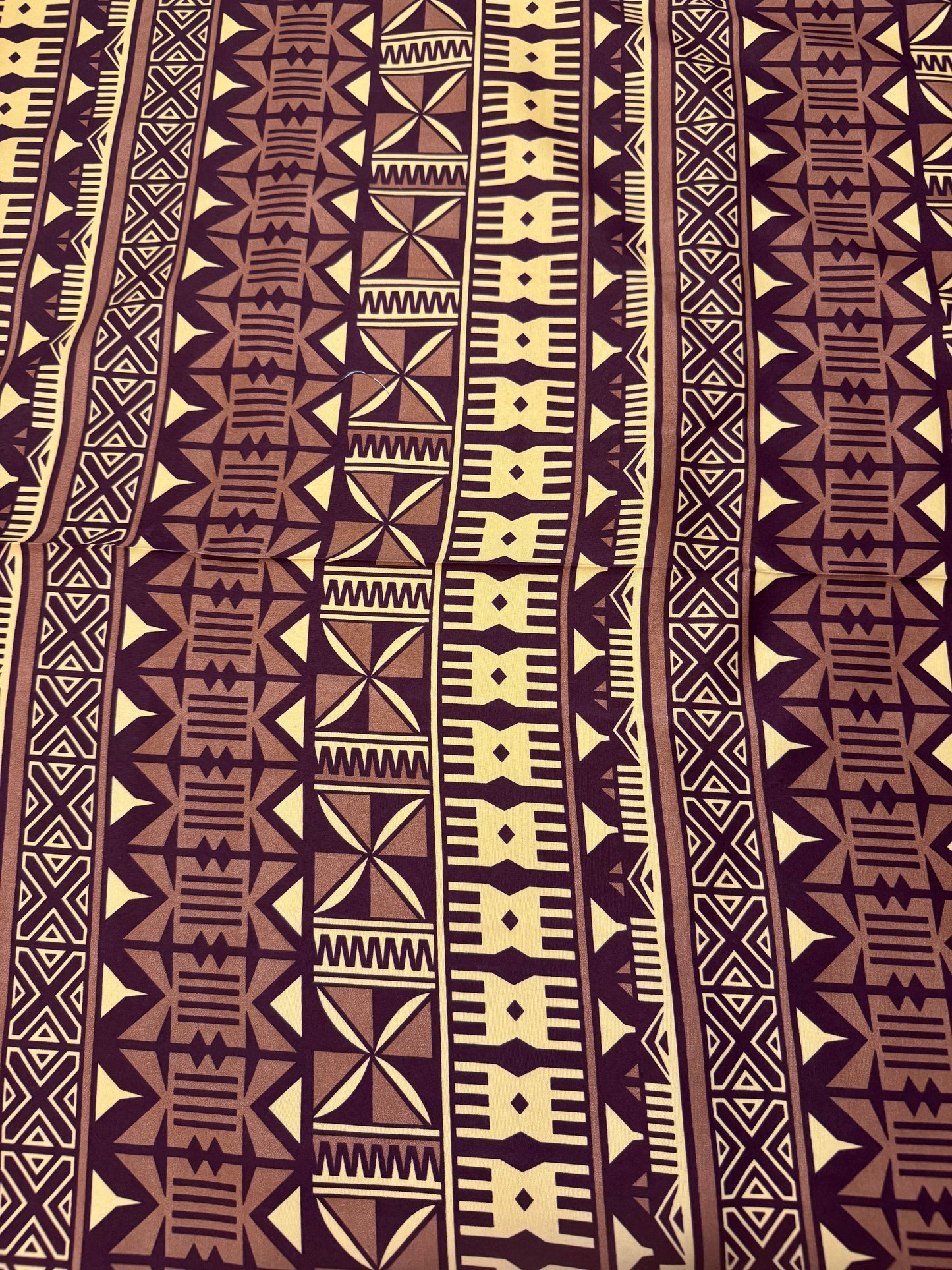 South Pacific Tapa / Masi Poly-Cotton Fabric – 10 Yard Pack