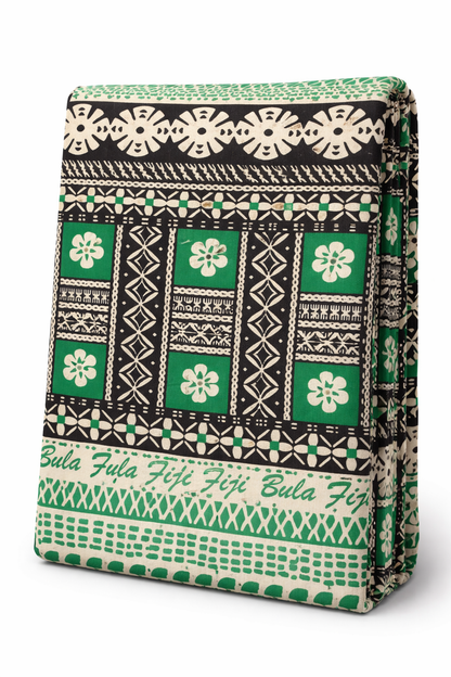 Bula Fiji Polycotton Masi Print Fabric – 36” Wide | Sold by the Metre