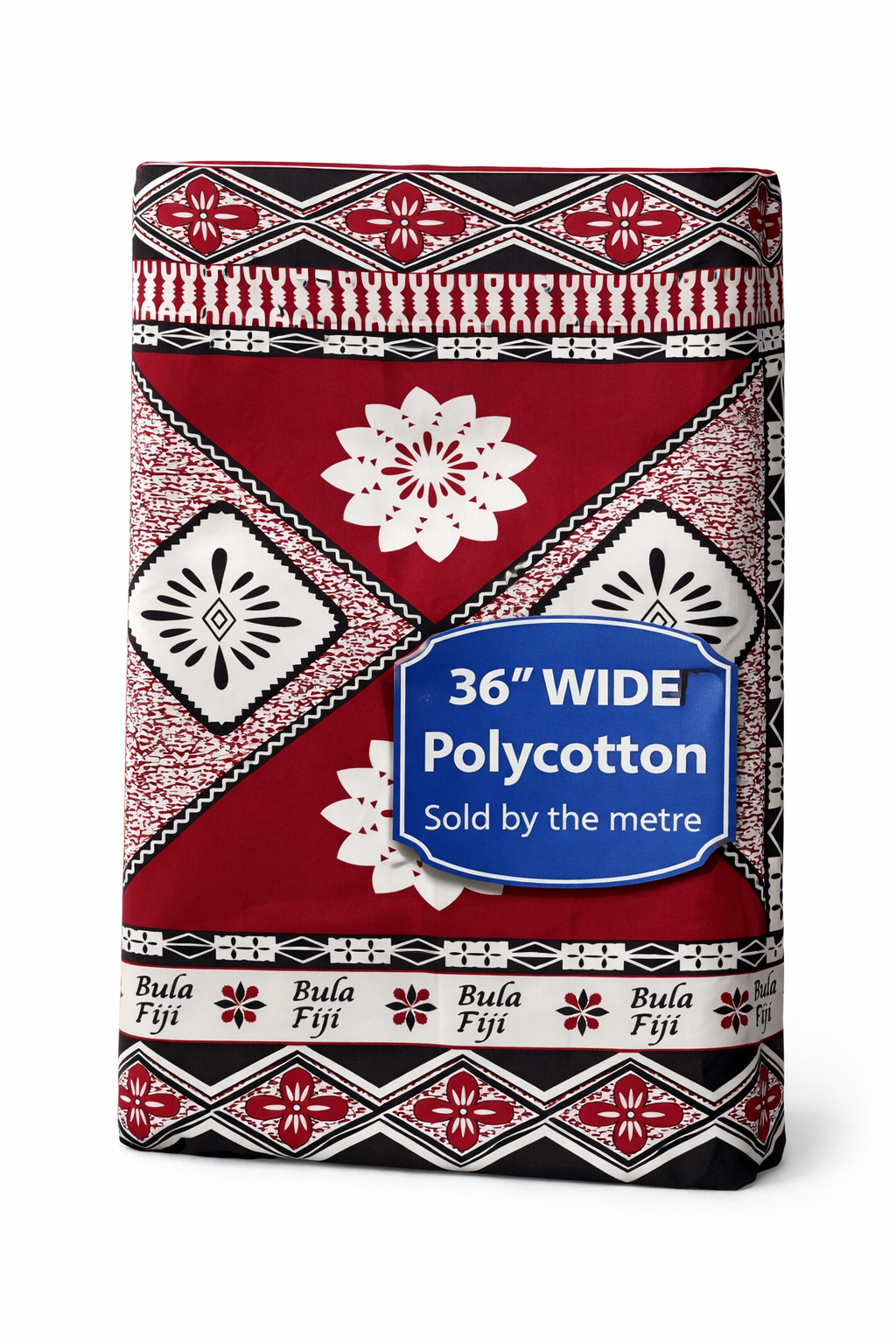 Bula Fiji Masi Print – 36” Wide Polycotton Fabric | Sold by the metre