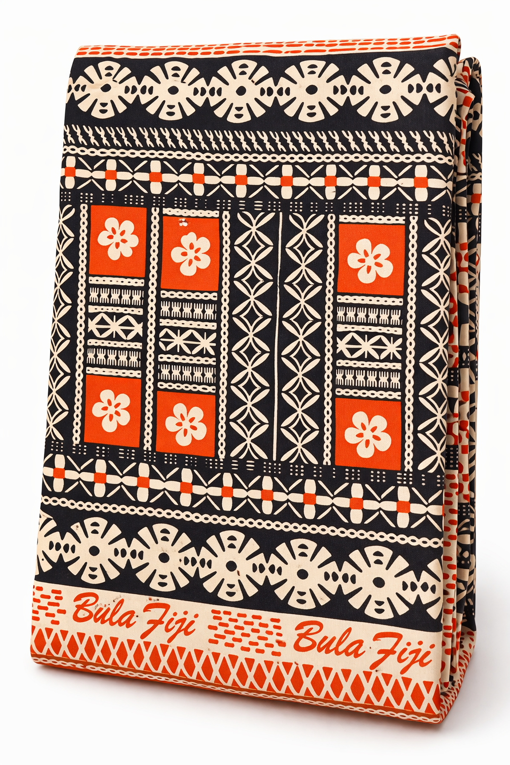 Bula Fiji Polycotton Masi Print Fabric – 36” Wide | Sold by the Metre