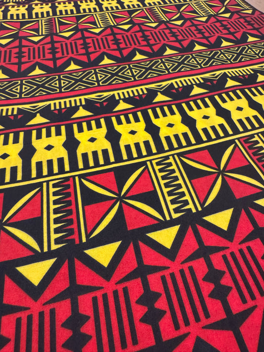 South Pacific Tapa / Masi Poly-Cotton Fabric – 10 Yard Pack