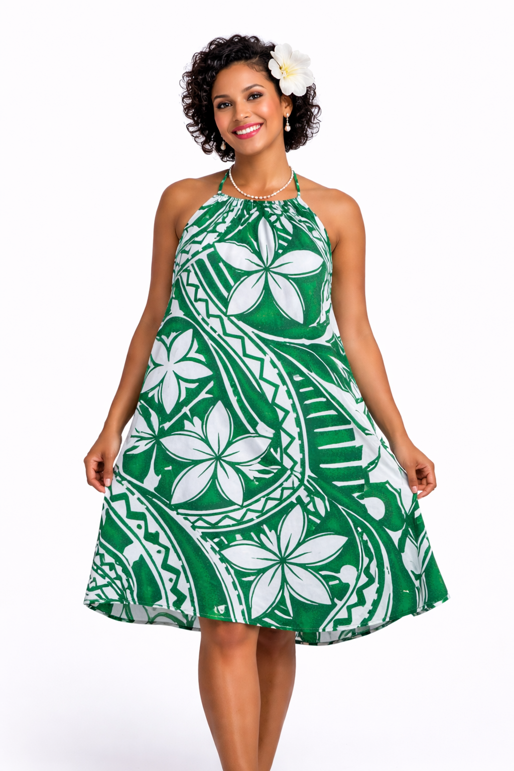 60” Wide Lightweight Polyester Fabric – Pacific Island Digital Print (Sold by the Metre) | Island Merch Fabrics