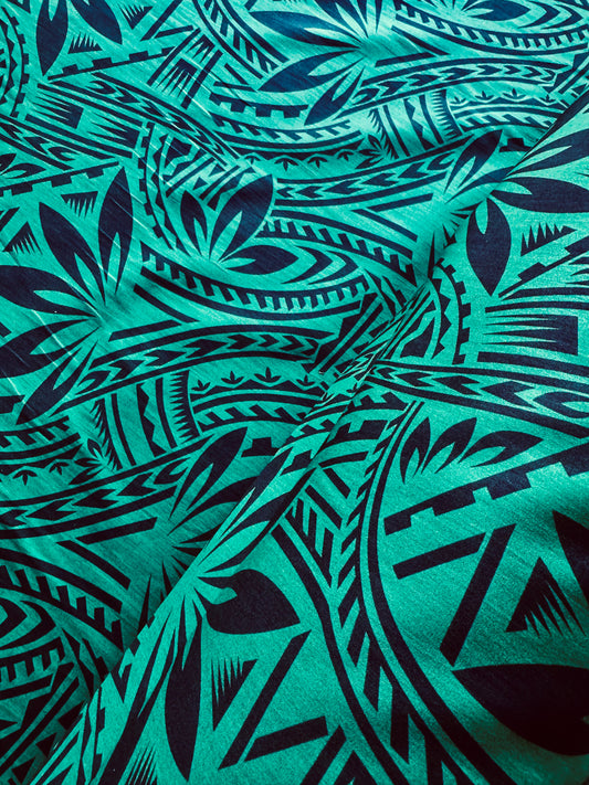 Vunilagi Collection – Pacific Print Poly Cotton Fabric (44” Wide)” sold by the metre