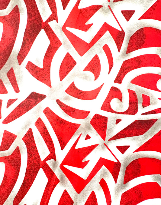 Pacific-Inspired Tribal Fabric – Island Merch Fabrics 36 inch wide/ 10 metres / Fakawela Pack