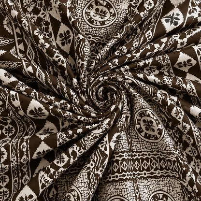 Brown Island Masi Print Fabric – 36” Wide | 10 Yards