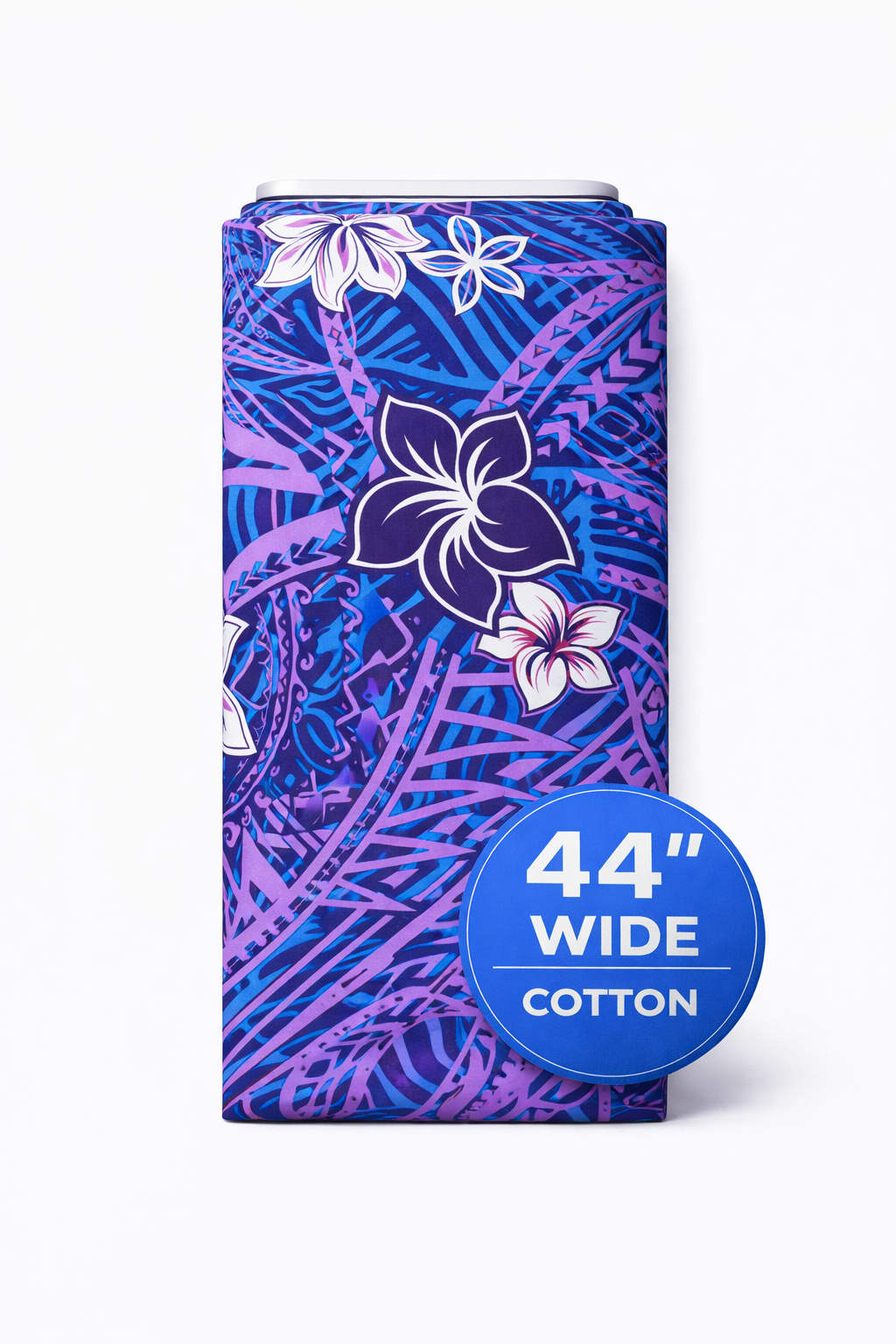 Polynesian Tribal Cotton Fabric – 44” Wide, Sold by the metre