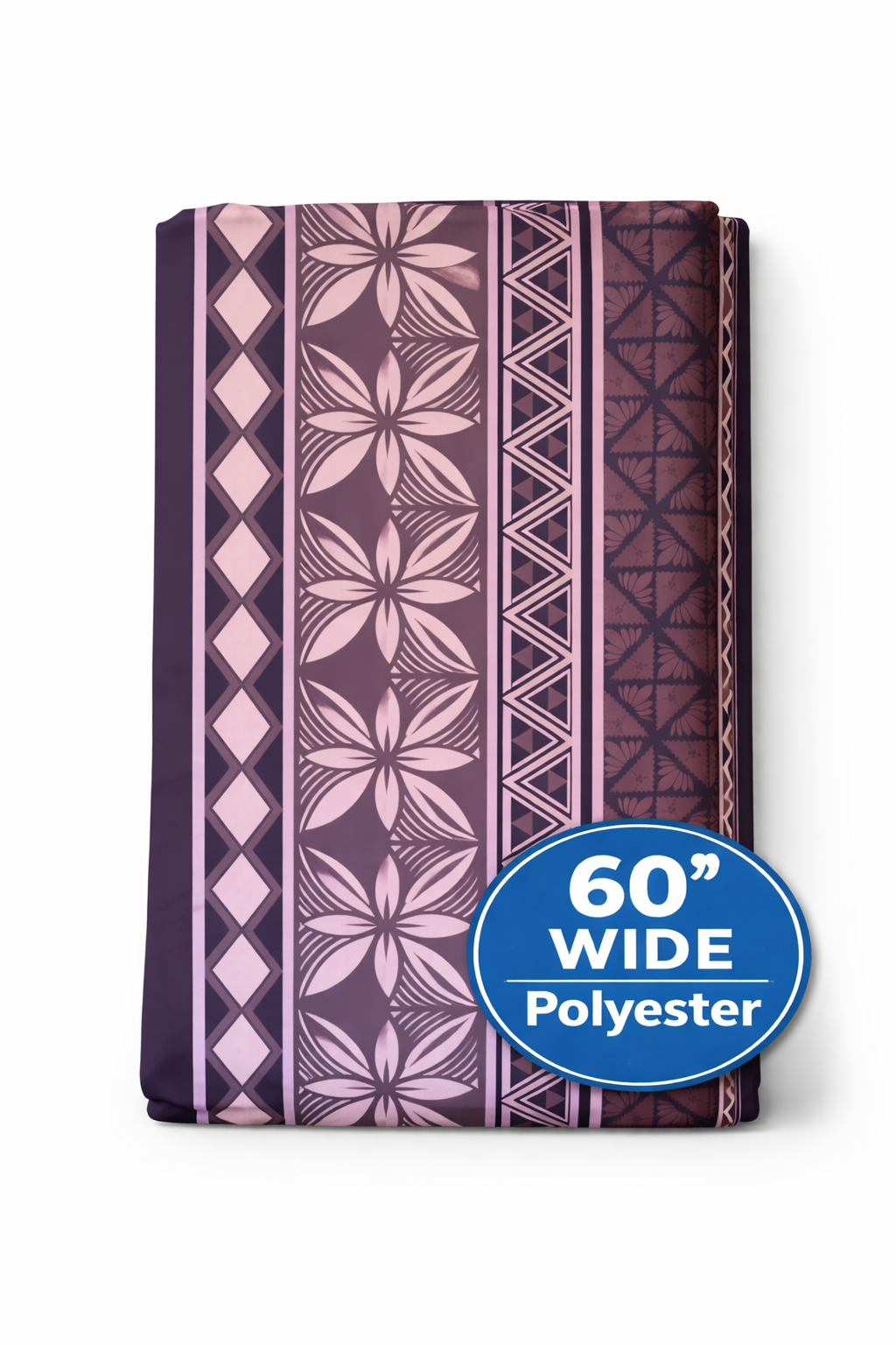 Brown Tribal Backdrop Fabric – 60” Wide Polyester